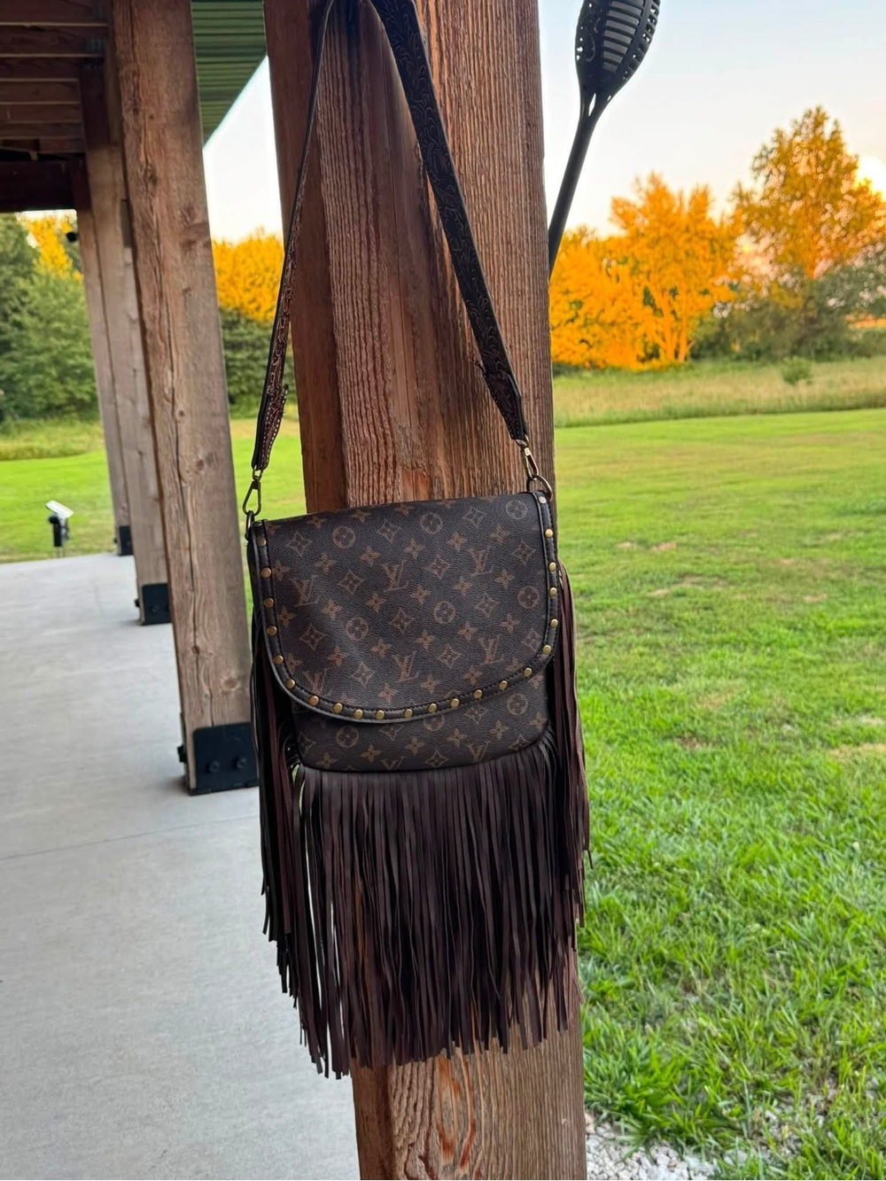 Fringe Inspired Crossbody Bag